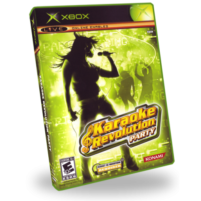 Karaoke Revolution Party3D Boxes Italic